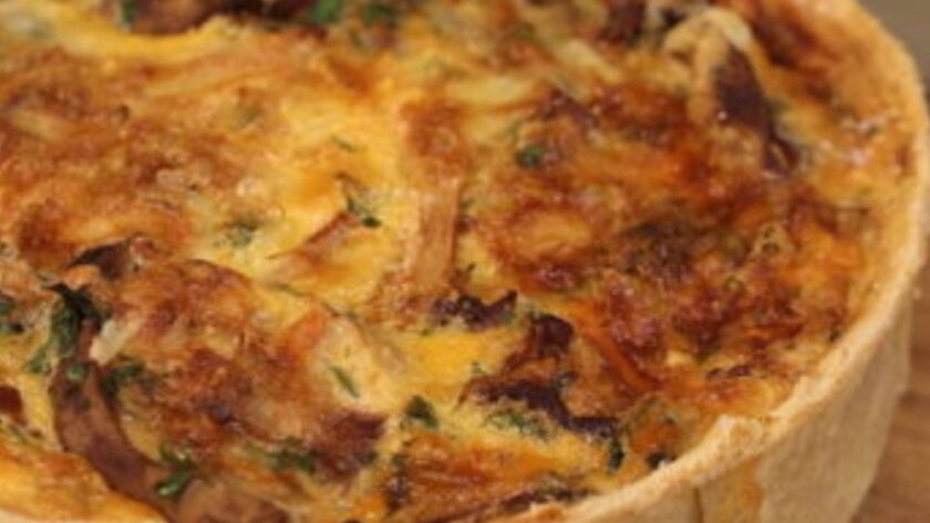 James Martin Mushroom Quiche