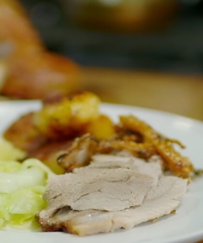 James Martin Slow Roast Shoulder Of Pork