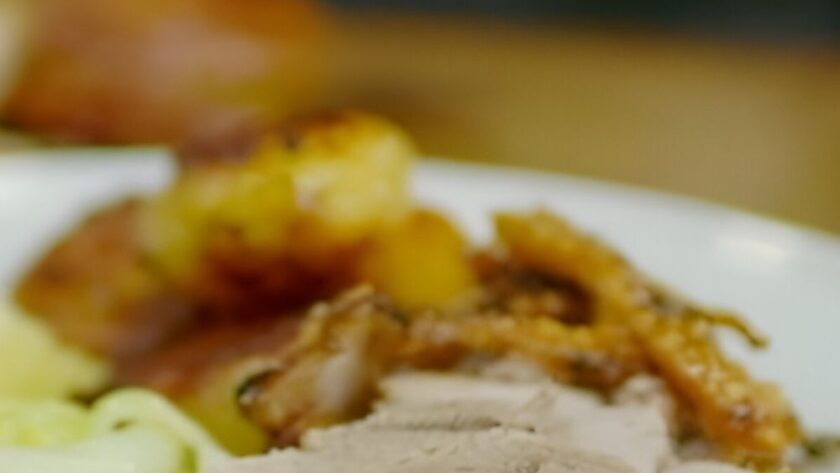 James Martin Slow Roast Shoulder Of Pork