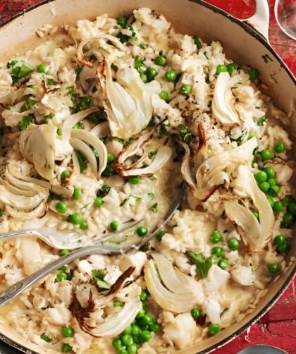 James Martin Smoked Haddock Risotto