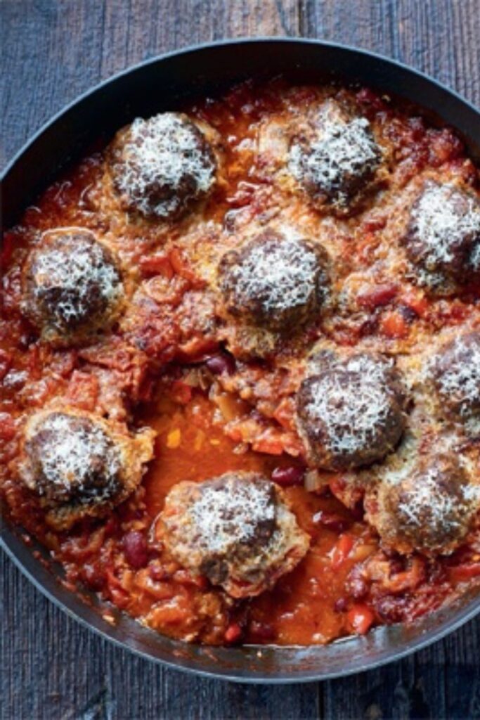 James Martin Texas Meatballs