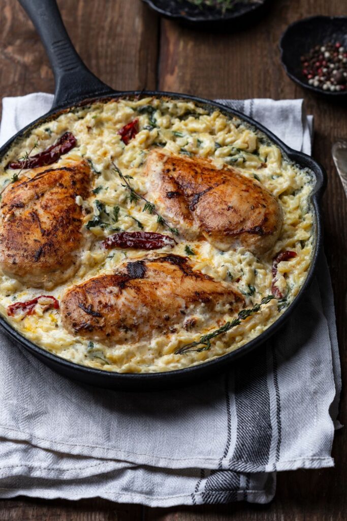 Joe Wicks Lemon Chicken Orzo