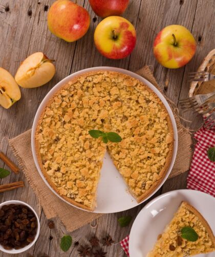 Mary Berry Apple Crumble Cake