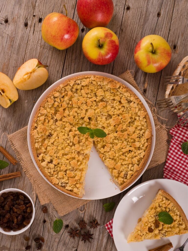 Mary Berry Apple Crumble Cake