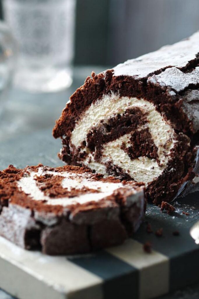 Mary Berry Chocolate Swiss Roll