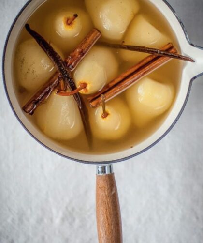 Mary Berry Poached Pears