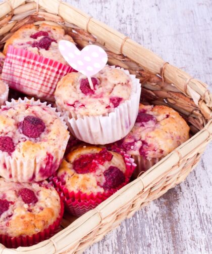 Mary Berry Raspberry Muffins