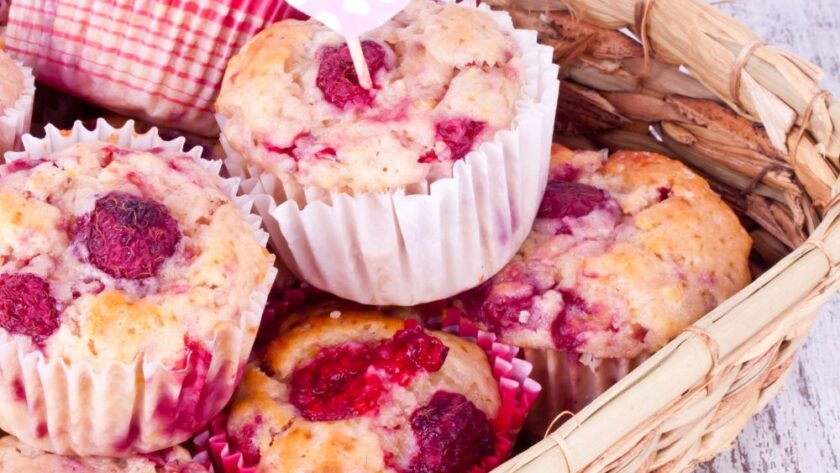Mary Berry Raspberry Muffins