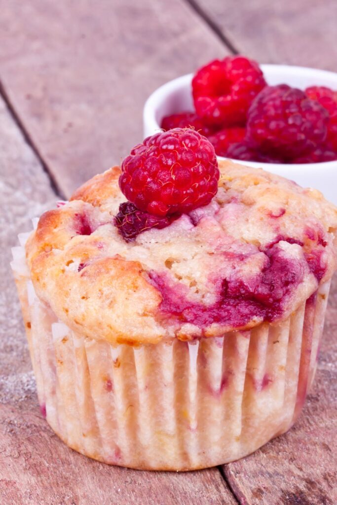 Mary Berry Raspberry Muffins