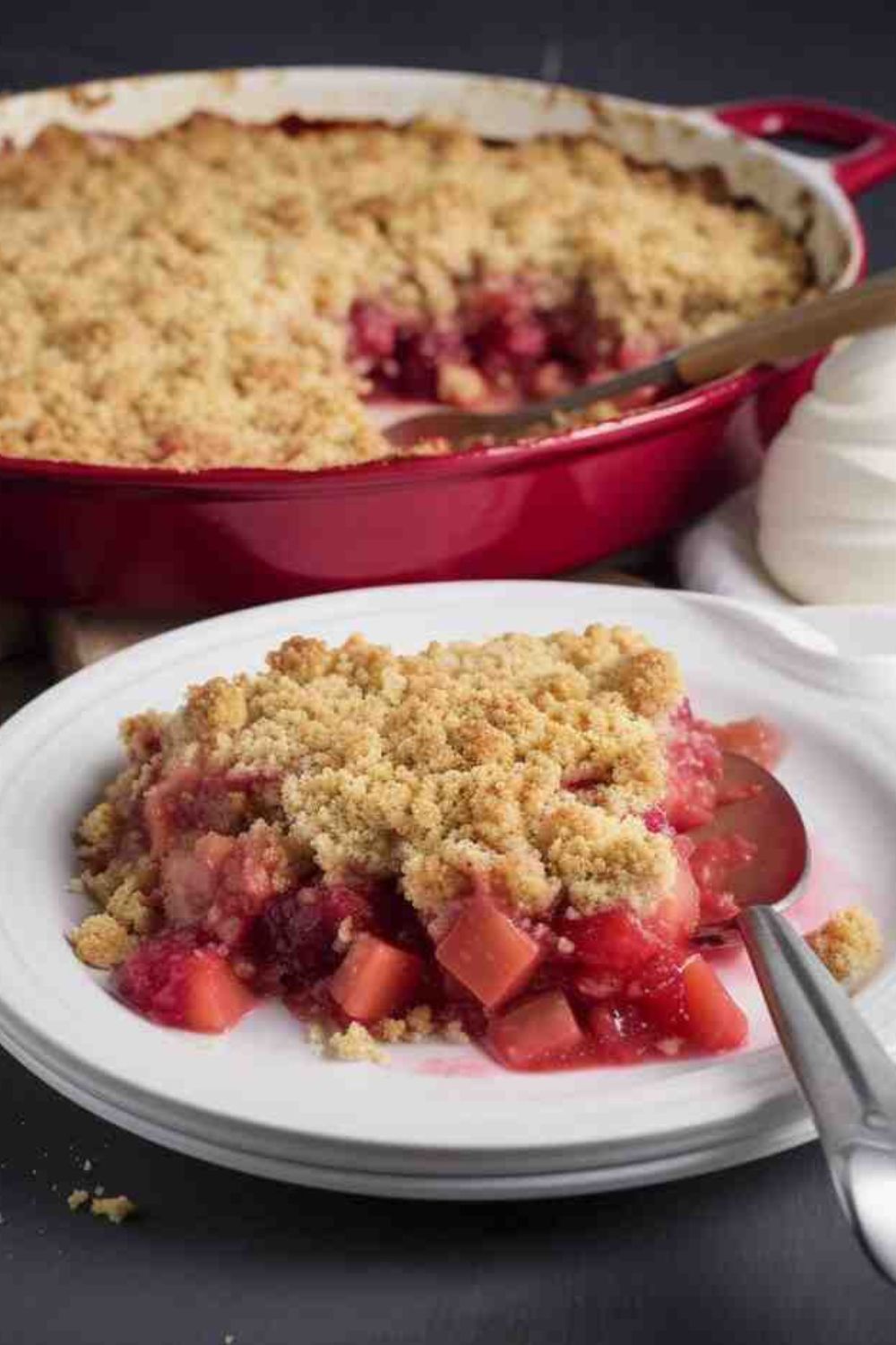 Mary Berry Rhubarb And Ginger Crumble