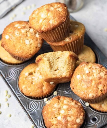 Mary Berry White Chocolate Muffins