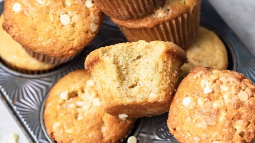 Mary Berry White Chocolate Muffins