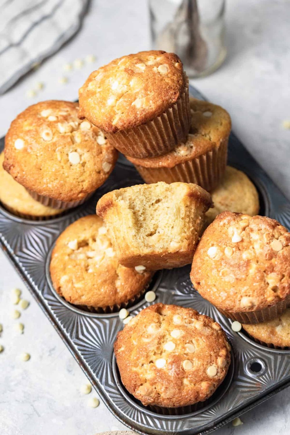 Mary Berry White Chocolate Muffins