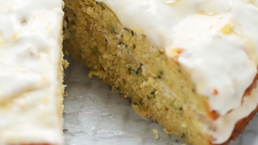 Nigella Courgette And Lime Cake