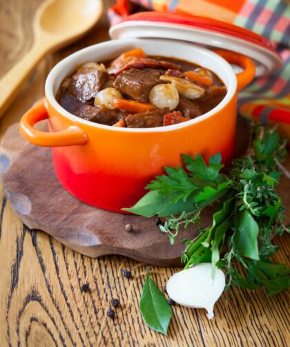 James Martin Beef Bourguignon