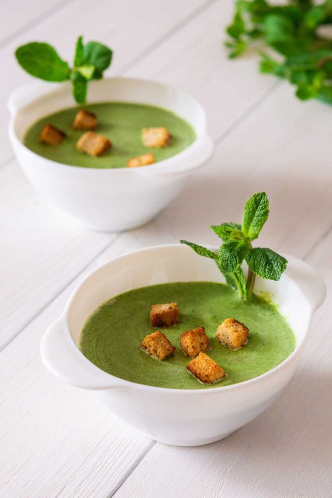 Mary Berry Pea And Mint Soup 