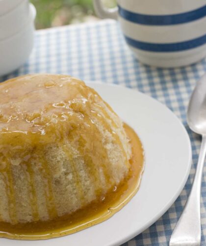 James Martin Microwave Syrup Sponge Pudding