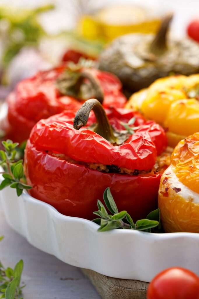 Rick Stein Stuffed Peppers
