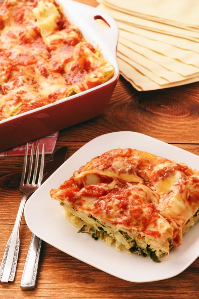 Hairy Bikers Spinach And Ricotta Lasagne