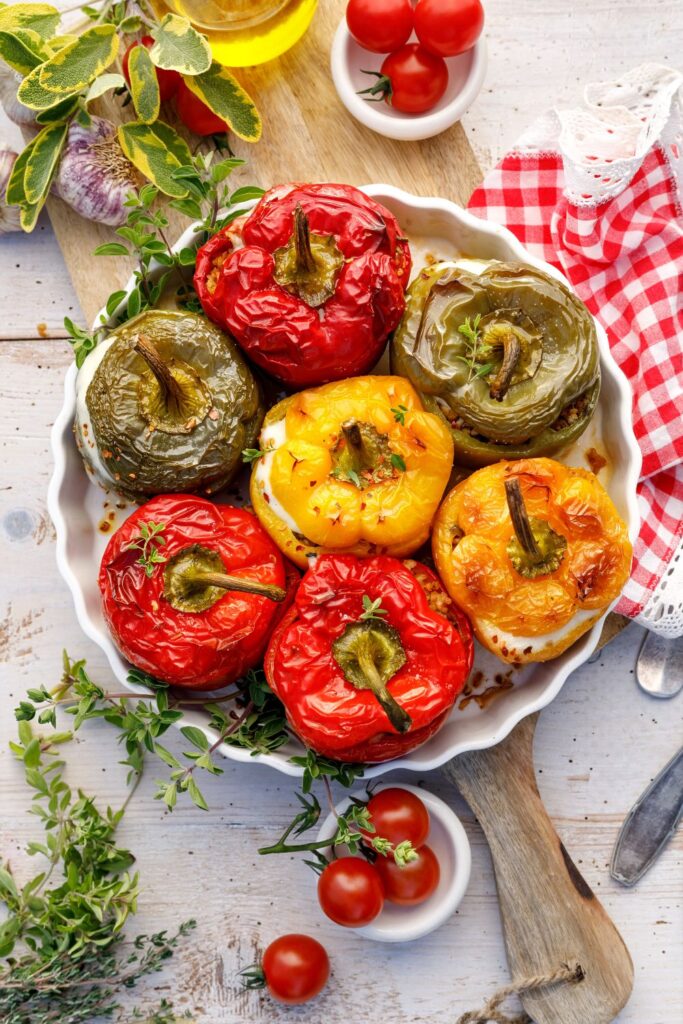 Rick Stein Stuffed Peppers