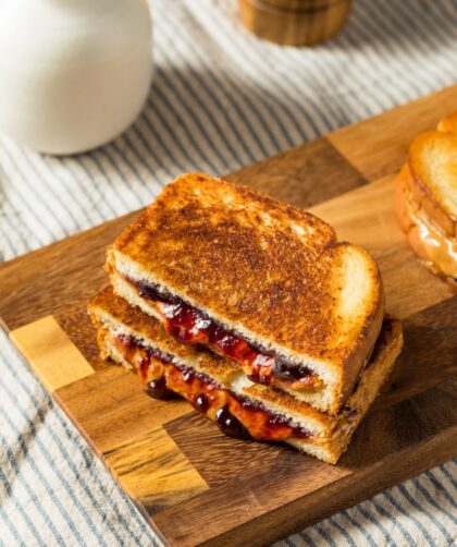 Delia Smith Deep Fried Jam Sandwich