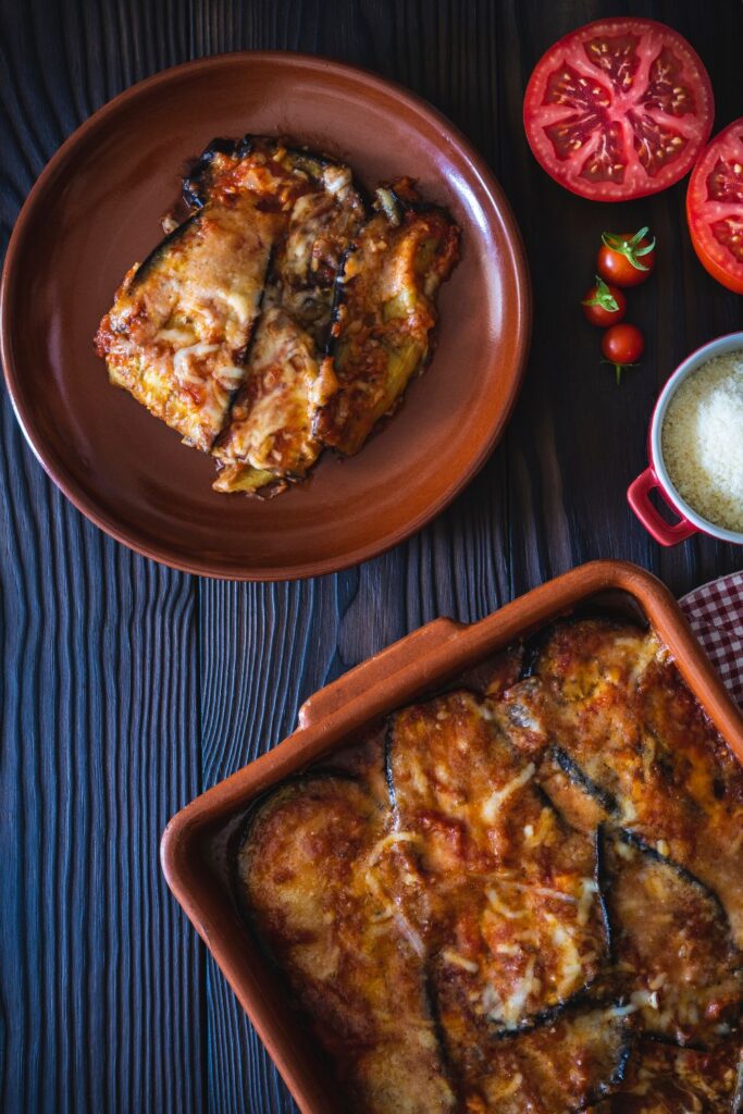 James Martin Aubergine Lasagne