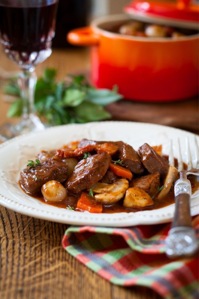 James Martin Beef Bourguignon