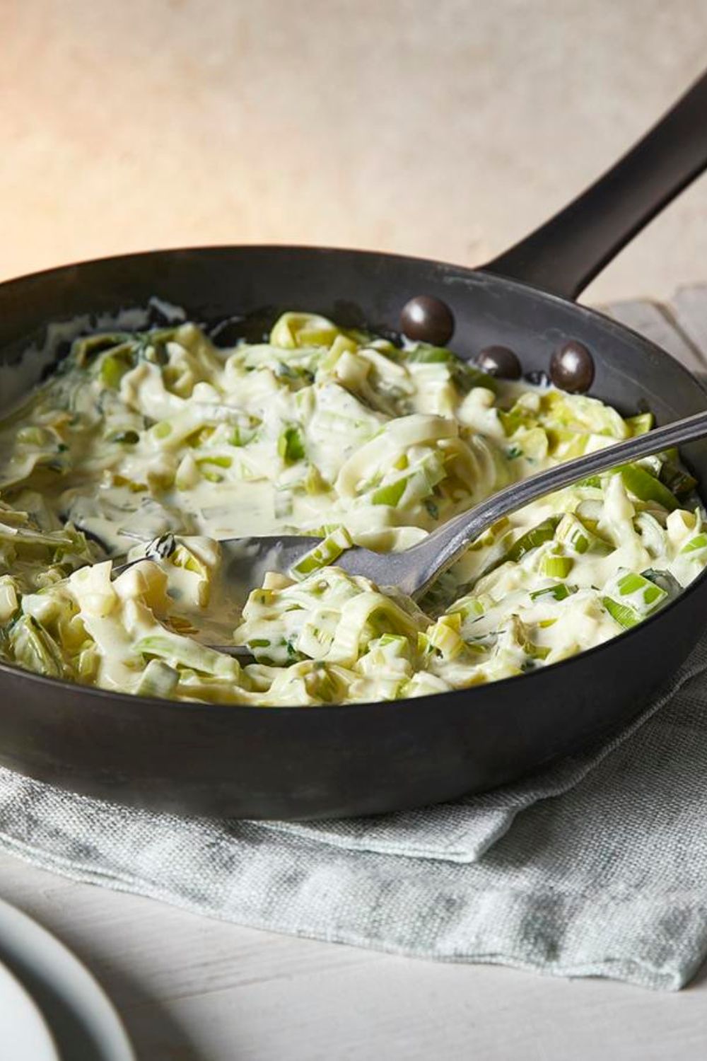 James Martin Creamed Leeks