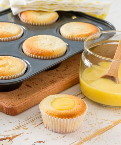 Mary Berry Lemon Curd Muffins