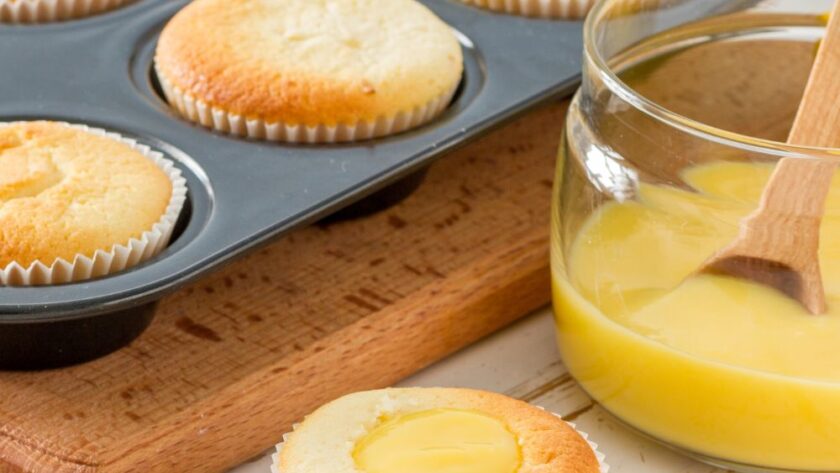 Mary Berry Lemon Curd Muffins