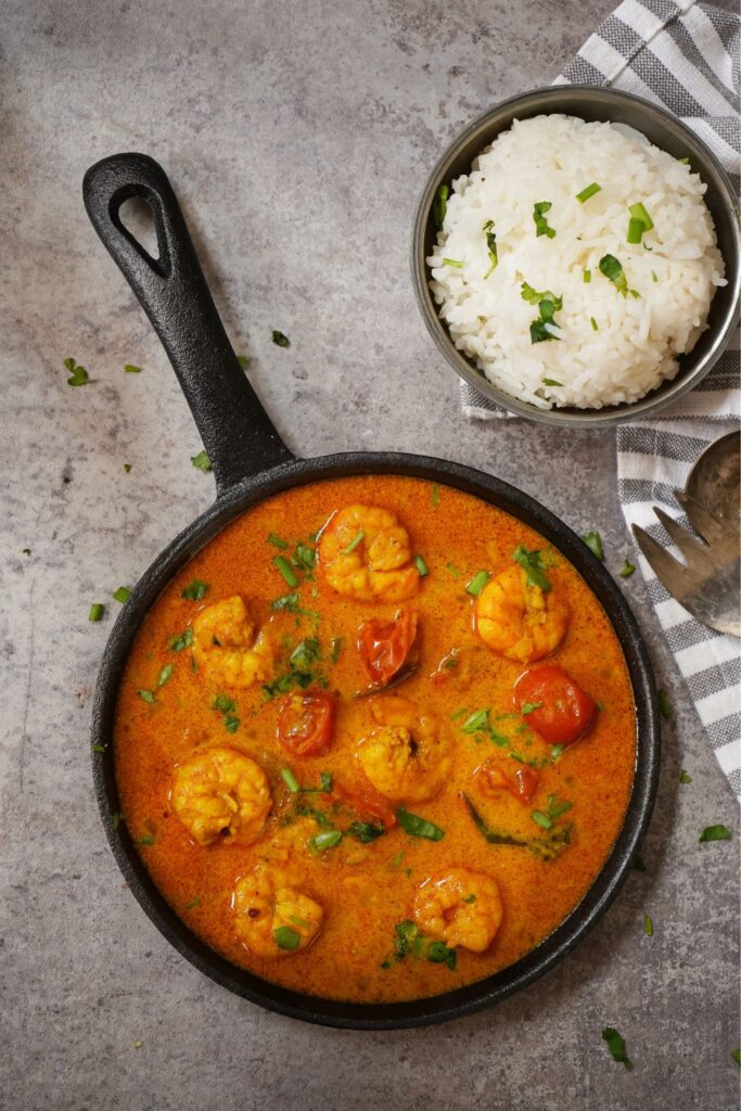 Rick Stein Prawn Curry