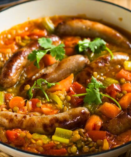 Hairy Bikers Vegetarian Sausage Casserole