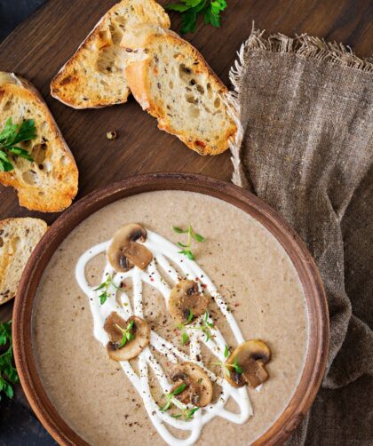 Hairy Bikers Mushroom Soup