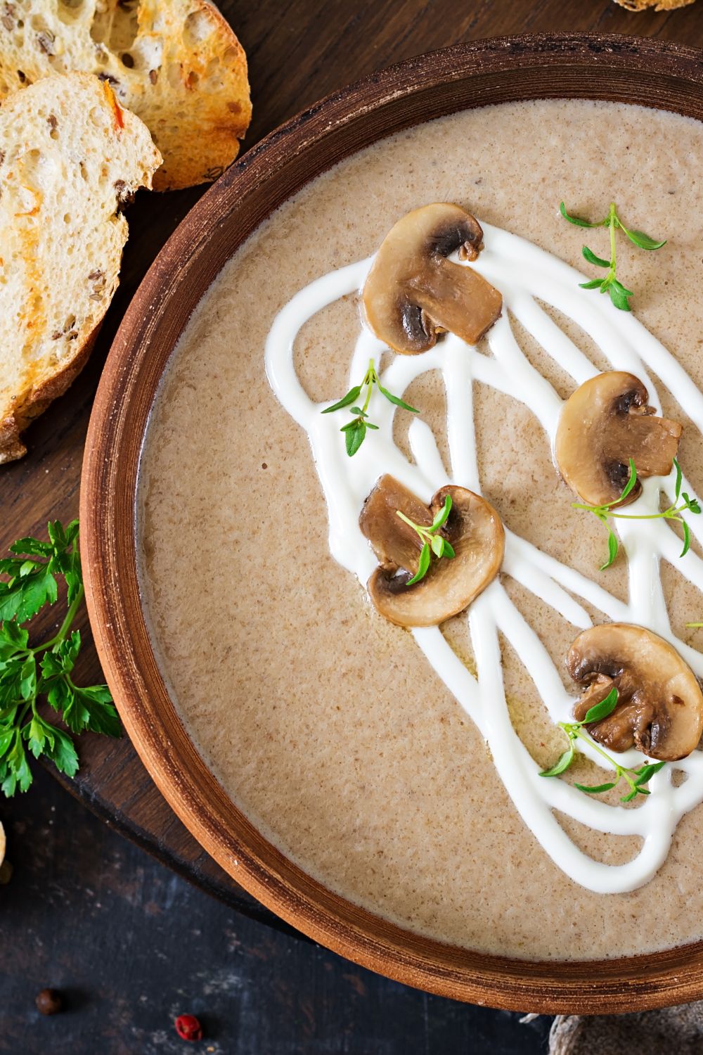 Hairy Bikers Mushroom Soup