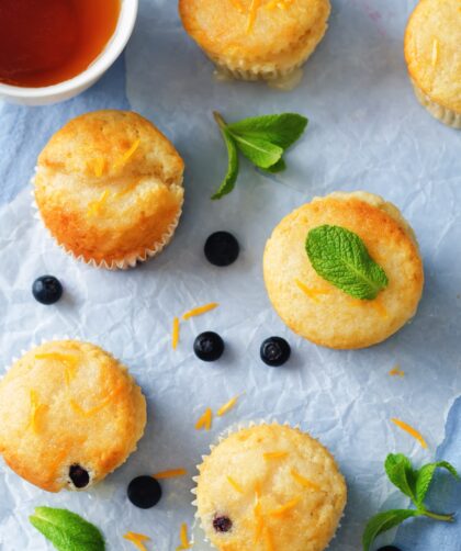 Mary Berry Lemon And Blueberry Muffins