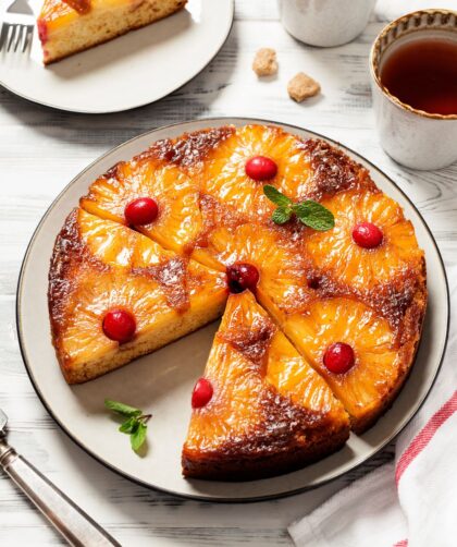 Delia Smith Pineapple Upside Down Cake