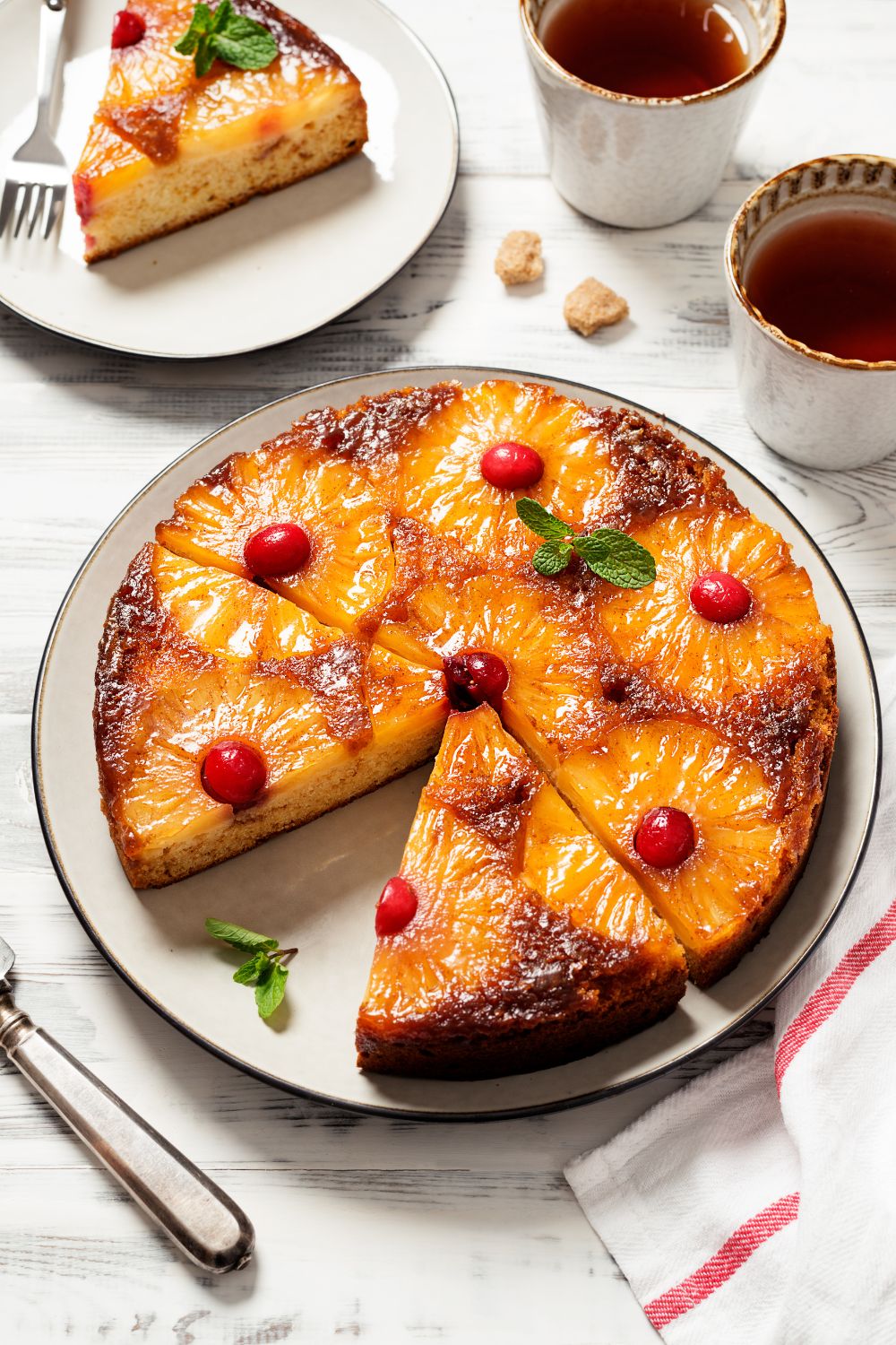 Delia Smith Pineapple Upside Down Cake