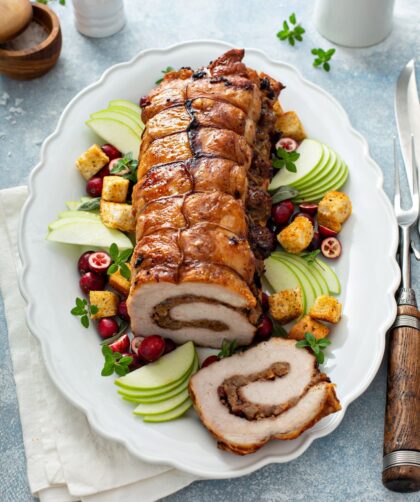 Delia Smith Stuffed Pork Tenderloin