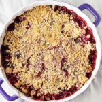 Hairy Bikers Plum Crumble