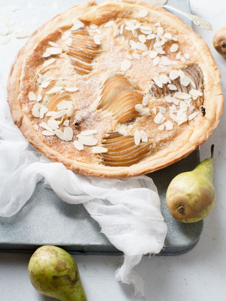 Mary Berry Pear And Almond Tart British Chefs Table 7554