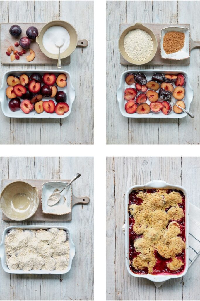 Mary Berry Plum Crumble