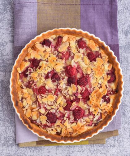 Mary Berry Raspberry Frangipane Tart