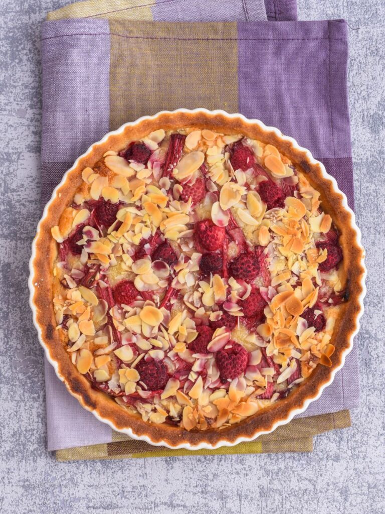 Mary Berry Raspberry Frangipane Tart