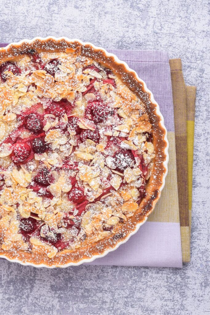 Mary Berry Raspberry Frangipane Tart