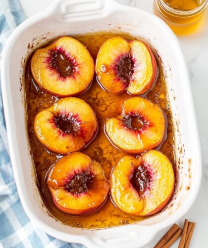 Nigella Baked Peaches