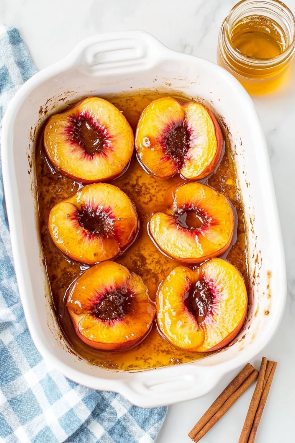 Nigella Baked Peaches