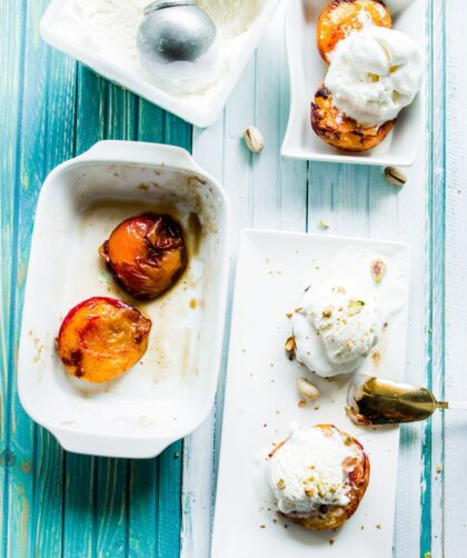 Nigella Baked Peaches