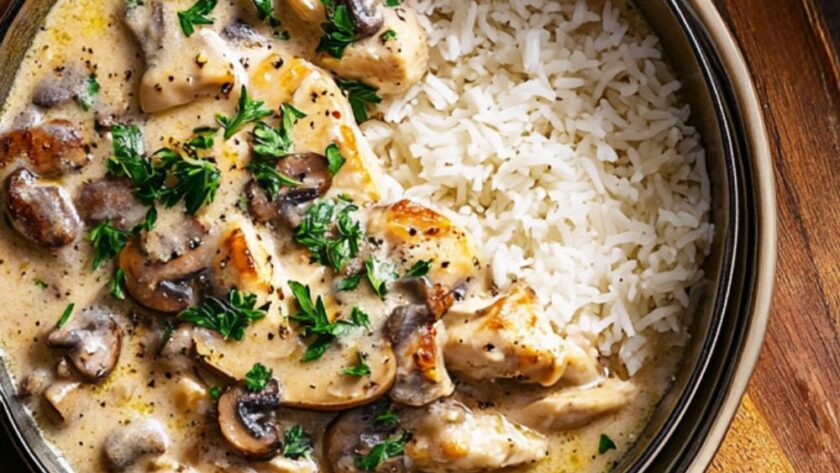 Nigella Chicken Stroganoff