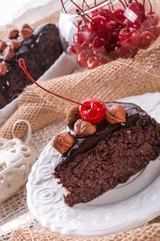 Nigella Chocolate Cherry Cake