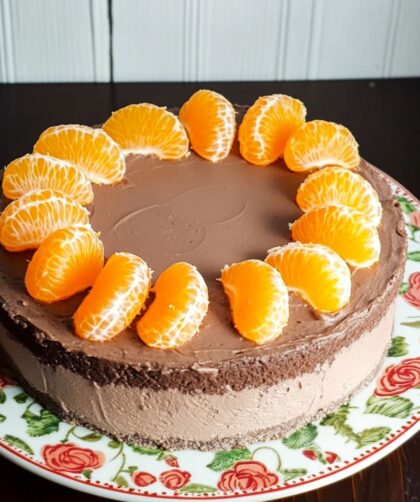 Nigella Chocolate Orange Cheesecake